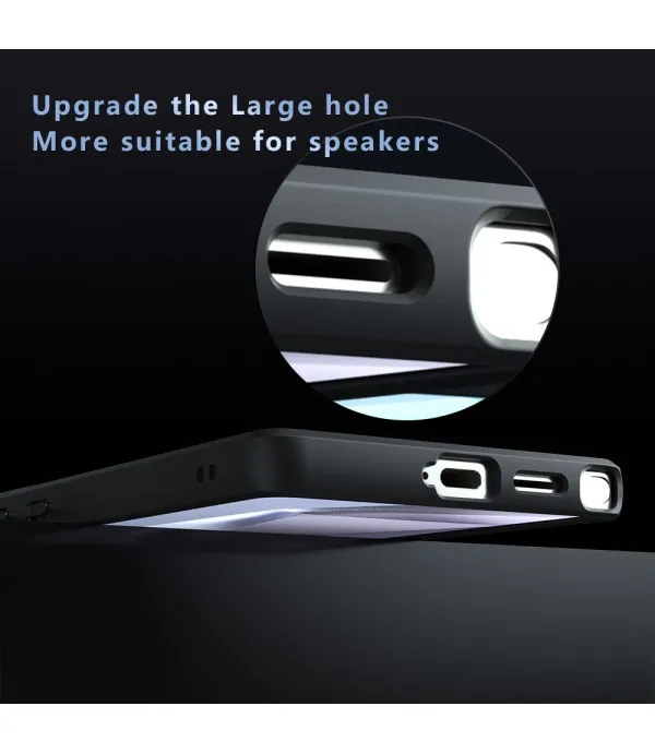 MagSafe crna mat prozirna maska za Samsung Galaxy S22 Ultra