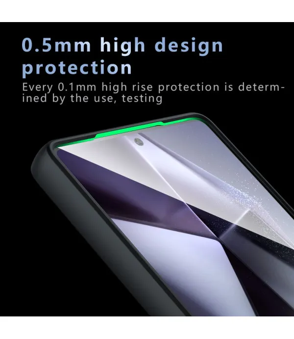 MagSafe crna mat prozirna maska za Samsung Galaxy S22 Ultra