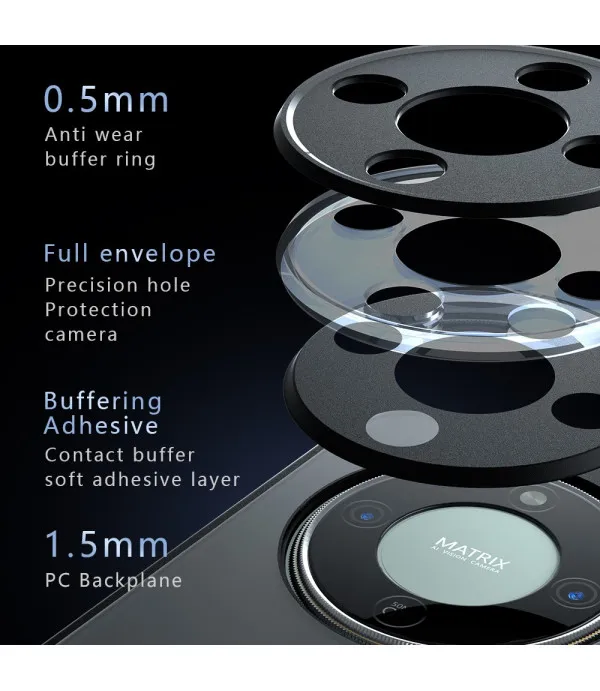 Magnetna mat maskica za Honor Magic8 Lite 5G