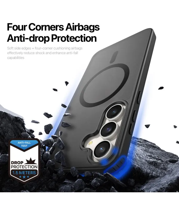 DUX DUCIS Yind MagSafe prozirna TPU maska za Samsung Galaxy S25 FE 5G
