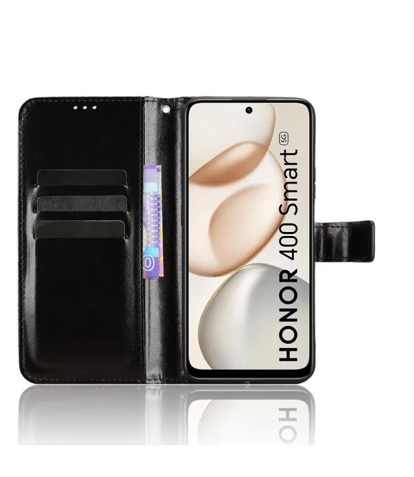 Crazy Horse novčanik preklopna torbica futrola za Honor 400 Smart – klasična elegancija i pouzdana zaštita