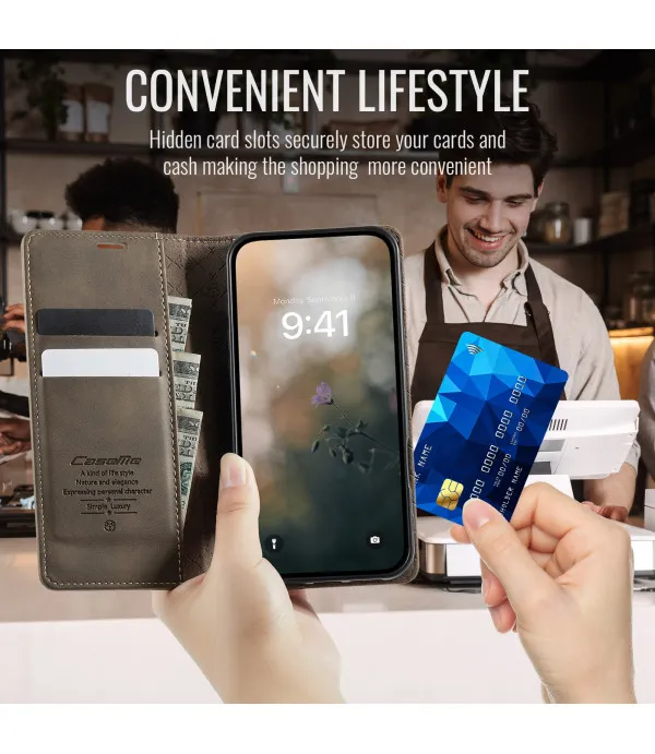 xCASEME novčanik kožna torbica za iPhone Air – zaštita i praktičnost u jednom