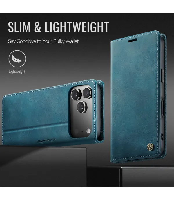 CASEME Premium preklopna torbica futrola za iPhone 17 Pro