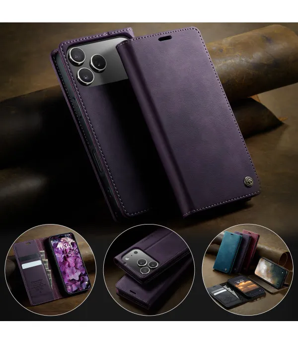 CASEME novčanik kožna torbica za iPhone 17 Pro Max – zaštita i praktičnost u jednom