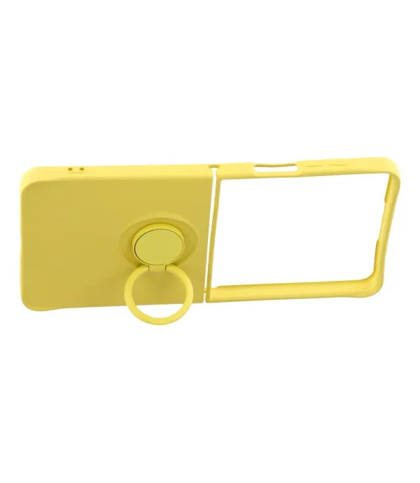 Silikonska maskica s prsten stalkom za Samsung Galaxy Z Flip7 5G