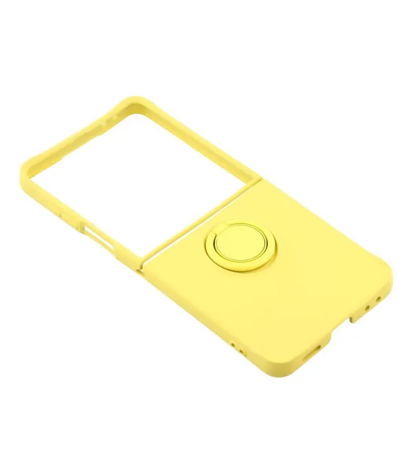 Silikonska maskica s prsten stalkom za Samsung Galaxy Z Flip7 5G
