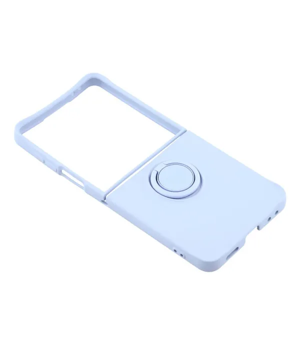 Silikonska maskica s prsten stalkom za Samsung Galaxy Z Flip7 5G