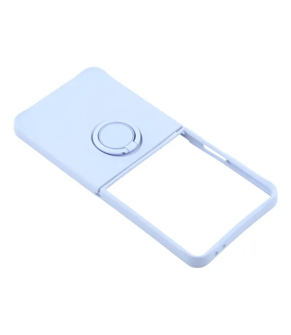 Silikonska maskica s prsten stalkom za Samsung Galaxy Z Flip7 5G