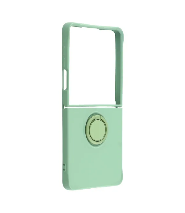 Silikonska maskica s prsten stalkom za Samsung Galaxy Z Flip7 5G