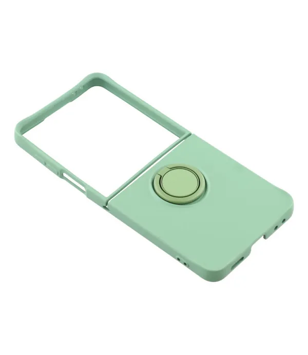 Silikonska maskica s prsten stalkom za Samsung Galaxy Z Flip7 5G