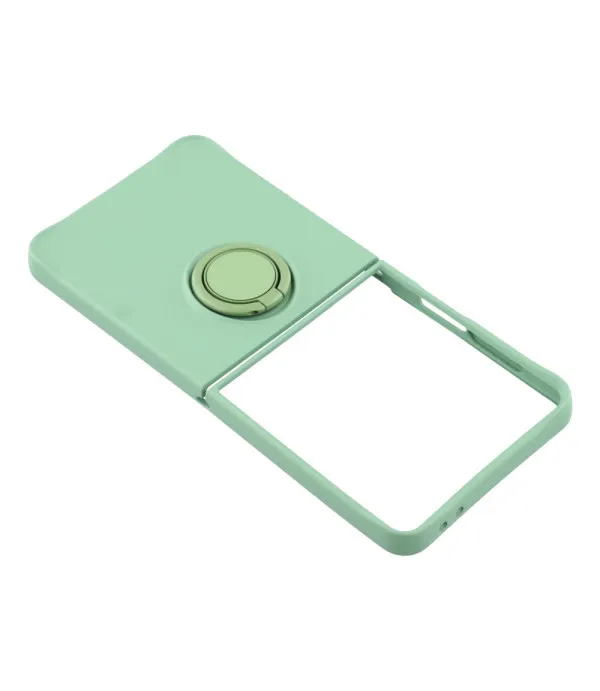 Silikonska maskica s prsten stalkom za Samsung Galaxy Z Flip7 5G