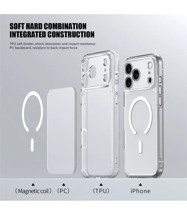 Prozirna MagSafe maskica za iPhone 17 Pro