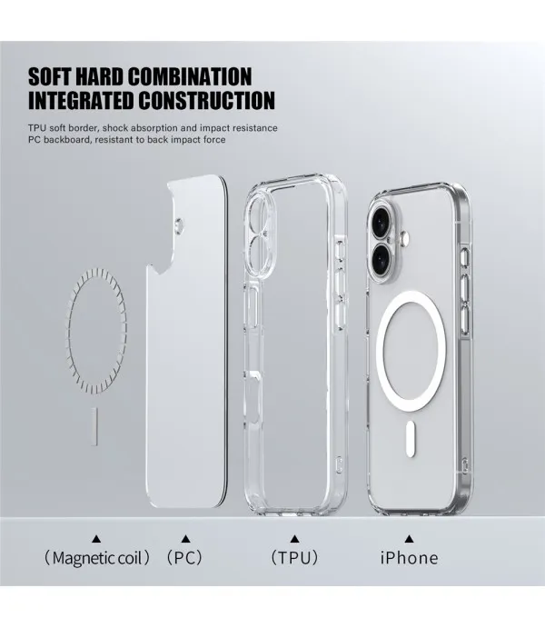Prozirna MagSafe maskica za iPhone 17