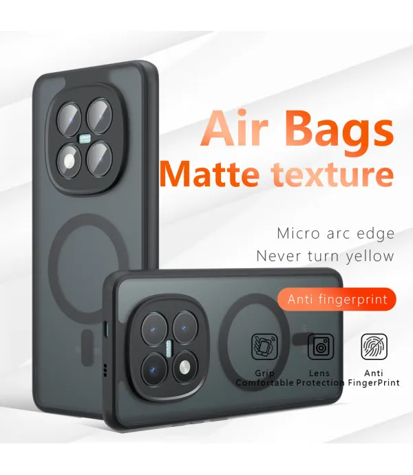 MagSafe mat silikonska maskica za Xiaomi Redmi Note 15 5G