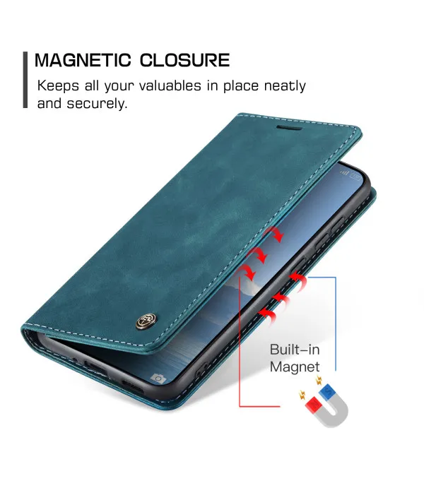 CaseMe 013 Series preklopna PU kožna torbica za Xiaomi 15T Pro