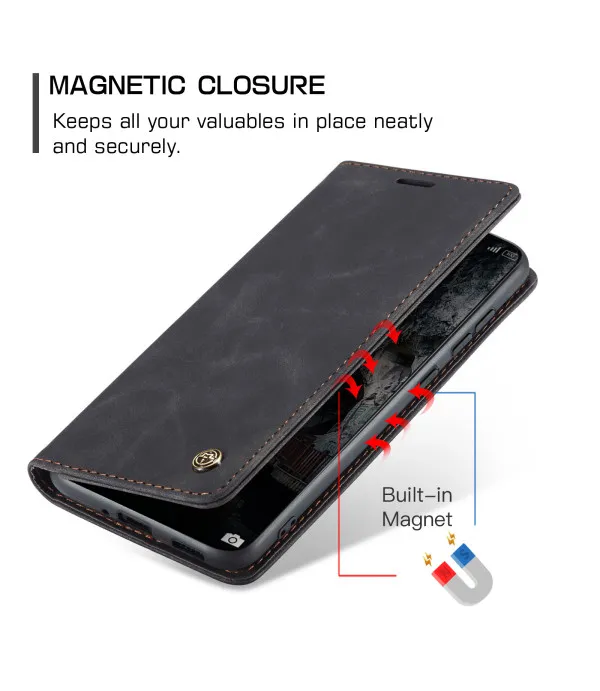 CaseMe 013 Series preklopna PU kožna torbica za Xiaomi 15T