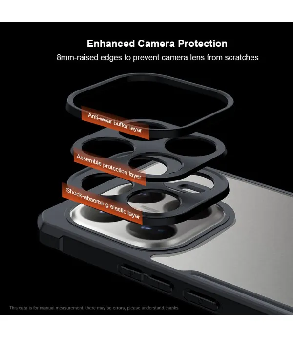 XUNDD dropproof TPU + akril prozirna maska za Xiaomi 15T Pro