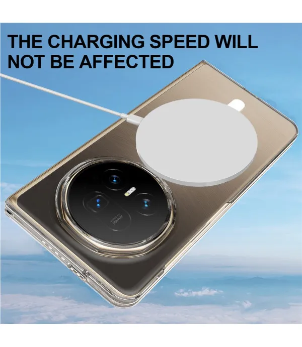 Prozirna MagSafe TPU + Acrylic maska za Honor Magic V5 5G
