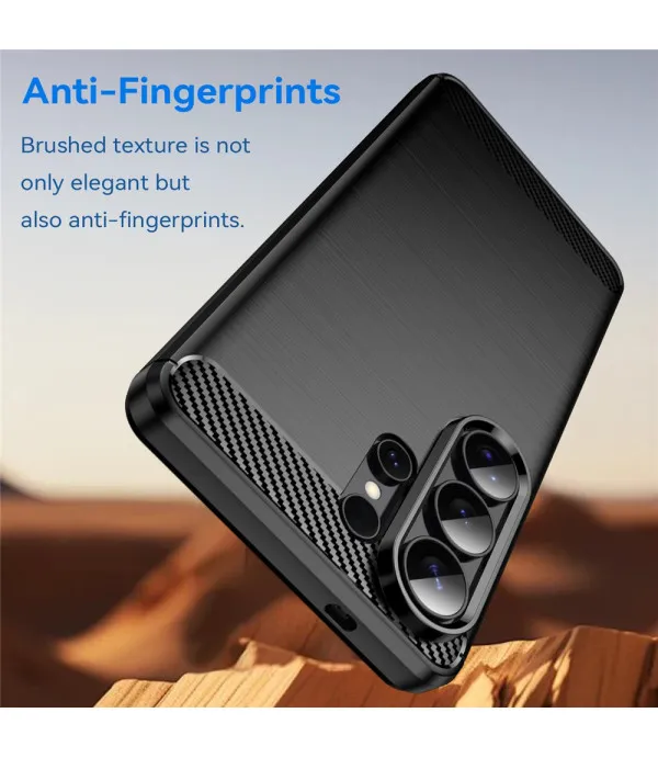 Carbon Brush TPU maskica za Samsung Galaxy S26 Ultra 5G
