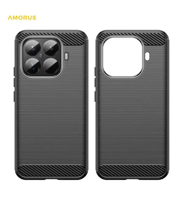 Carbon Brush TPU silikonska maska za Xiaomi 15T Pro