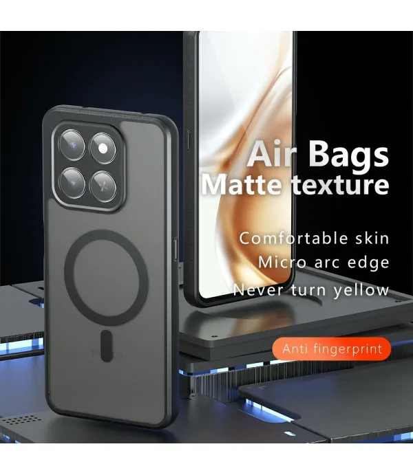 Matt MagSafe silikonska zaštitna maskica za Honor 400 Smart