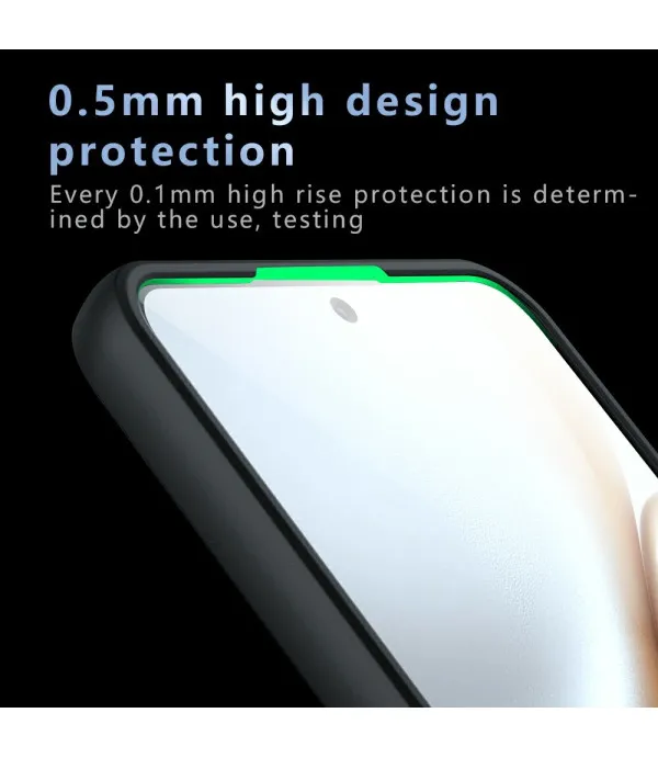 Matt MagSafe silikonska zaštitna maskica za Honor 400 Smart