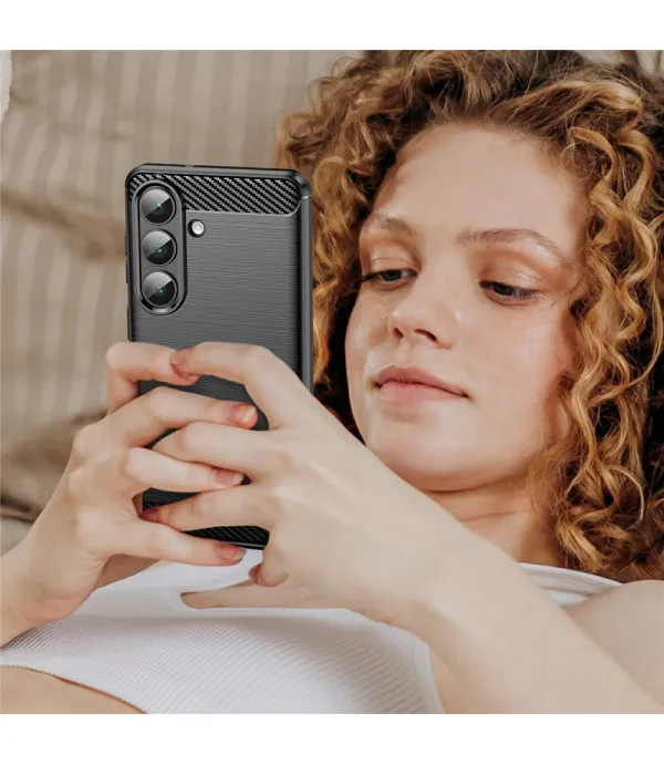 Carbon Brush TPU maskica za Samsung Galaxy S26 5G