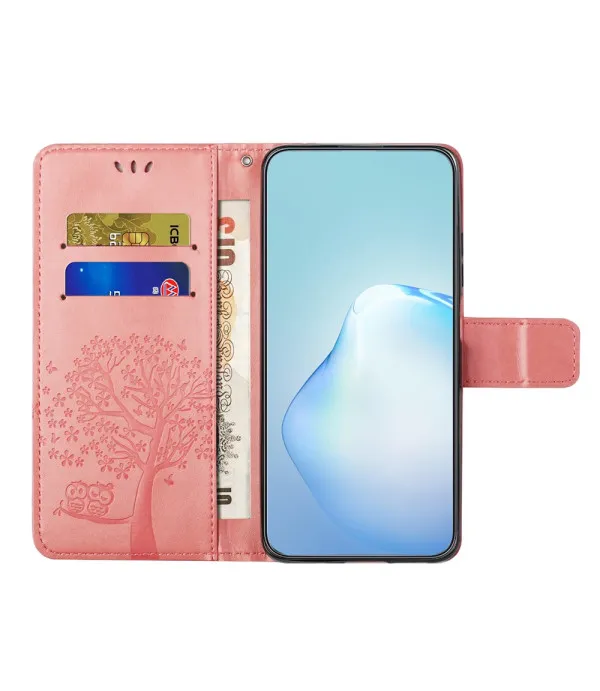 Preklopna torbica s uzorkom sove za Samsung Galaxy A57 5G