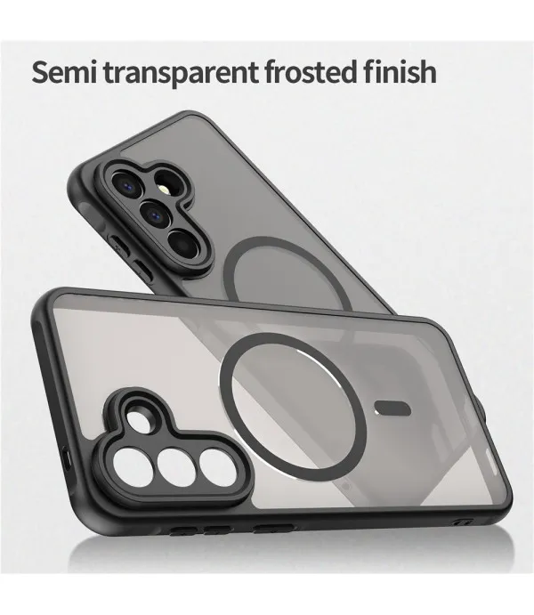 MagSafe maskica za Samsung Galaxy A57 5G prozirna TPU