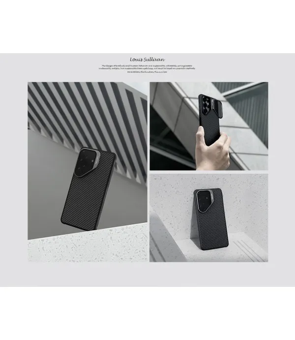 NILLKIN Magnetic TPU + Aramid Fiber maskica s Camera Kickstand zaštitom za Samsung Galaxy S26 Ultra