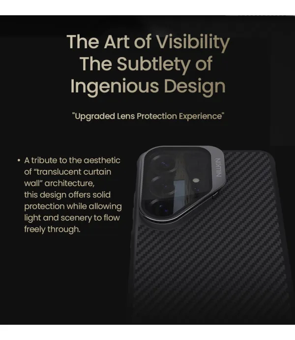 NILLKIN Magnetic TPU + Aramid Fiber maskica s Camera Kickstand zaštitom za Samsung Galaxy S26 Ultra