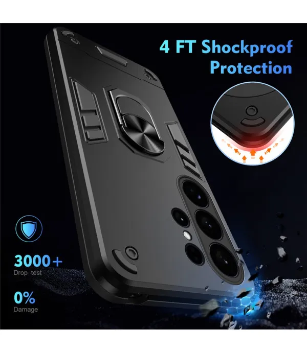 Hybrid maskica s prstenom za Samsung Galaxy S26 Ultra 5G