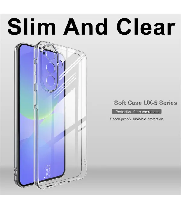 IMAK UX-5 TPU maskica za Samsung Galaxy A57 5G prozirna