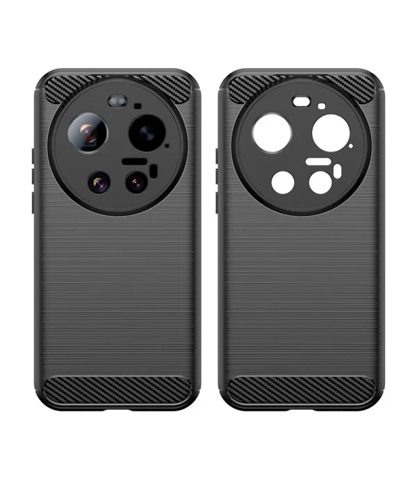 Carbon Brush TPU maskica za Xiaomi 17 Ultra 5G
