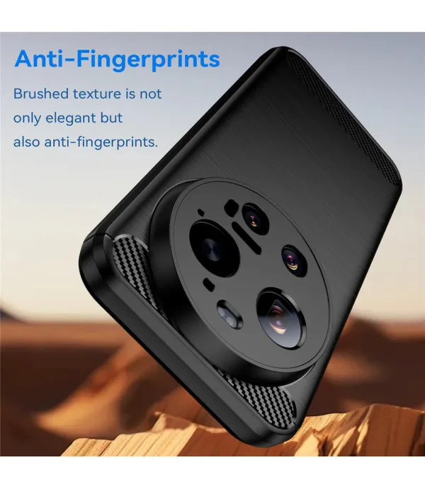 Carbon Brush TPU maskica za Xiaomi 17 Ultra 5G
