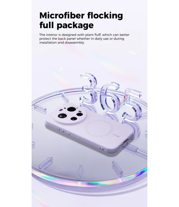 Magnetic Liquid Silicone maskica za Xiaomi 17 Ultra 5G