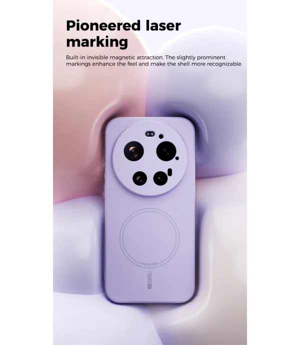 Magnetic Liquid Silicone maskica za Xiaomi 17 Ultra 5G
