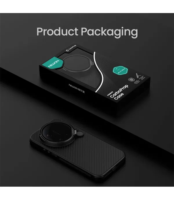 NILLKIN Aramid Fiber MagSafe maskica za Xiaomi 17 Ultra 5G