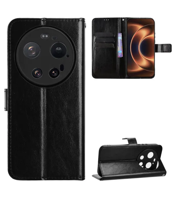 Crazy Horse novčanik torbica za Xiaomi 17 Ultra 5G