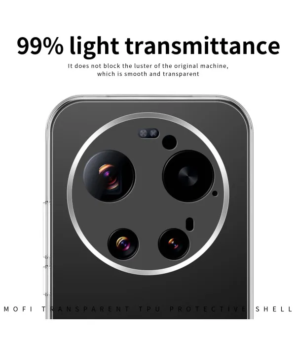 Prozirna TPU maskica za Xiaomi 17 Ultra 5G