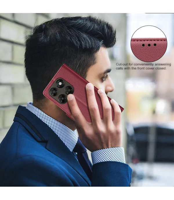 Preklopna novčanik torbica za Motorola G77 5G / G67 5G