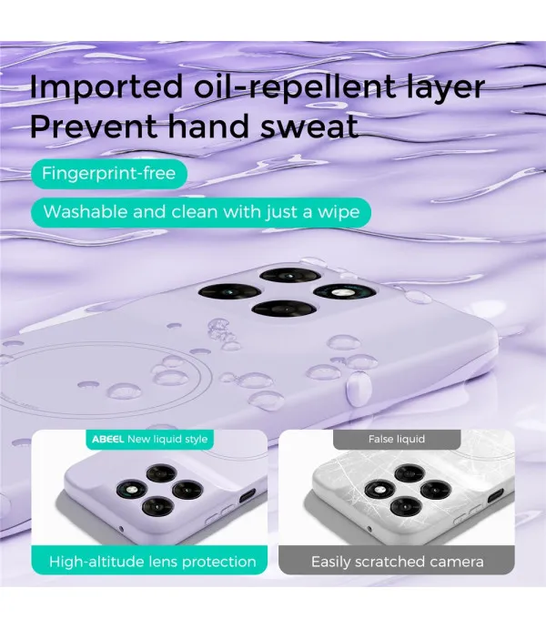 ABEEL magnetna silikonska maskica za Motorola G67 5G / G77 5G