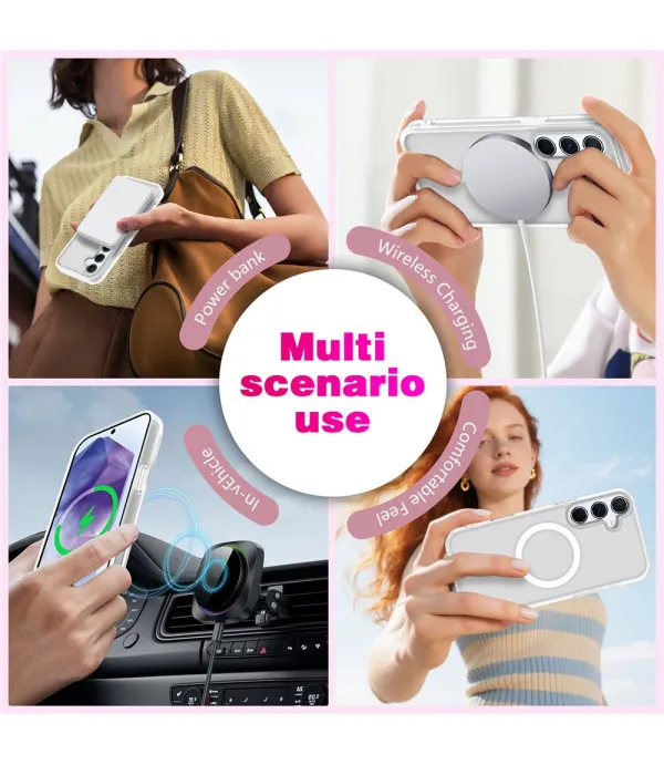 Mat prozirna MagSafe TPU maskica za Samsung Galaxy A55 5G