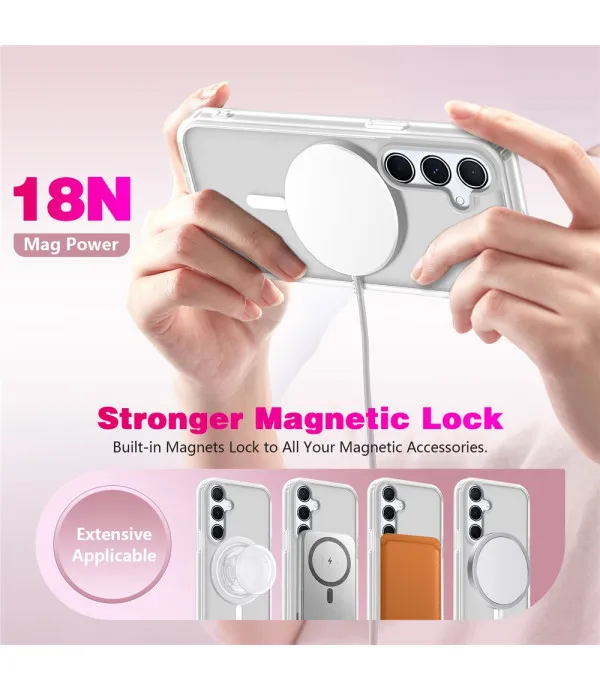 Mat prozirna MagSafe TPU maskica za Samsung Galaxy A55 5G