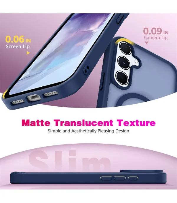 Mat prozirna MagSafe TPU maskica za Samsung Galaxy A55 5G