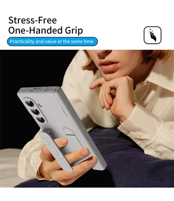Protective maskica sa stalkom, remenom i kaljenim staklom za Samsung Galaxy Z Fold8 Ultra