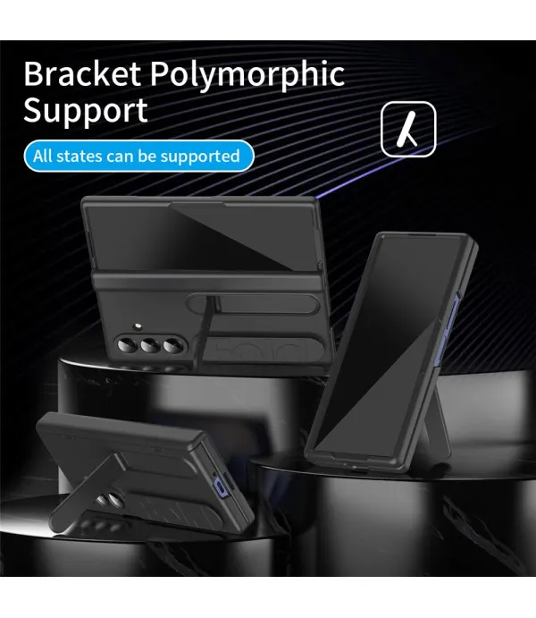 Protective maskica sa stalkom, remenom i kaljenim staklom za Samsung Galaxy Z Fold8 Ultra