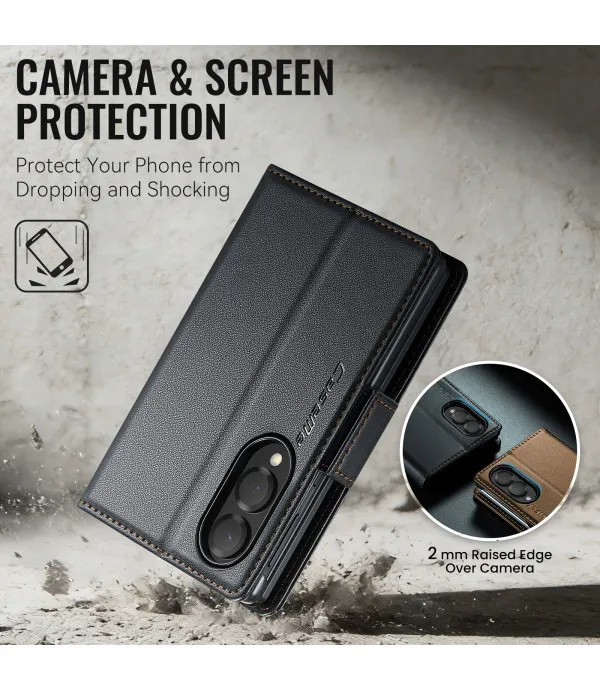 CASEME 023 RFID preklopna kožna torbica za Samsung Galaxy Z Fold8