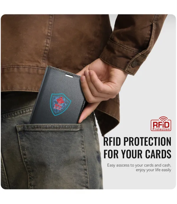 CASEME 023 RFID preklopna kožna torbica za Samsung Galaxy Z Fold8