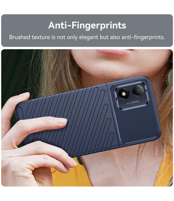 Thunder Series TPU zaštitna maskica za Motorola Moto E13 4G - plava